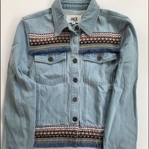 NWOT BD Dakota jean jacket